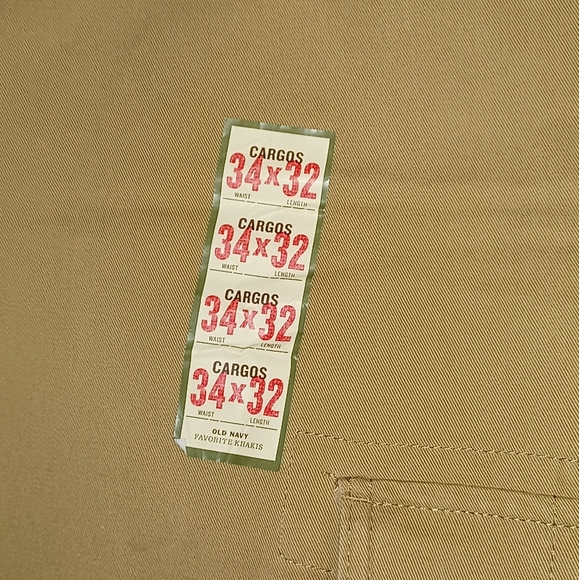 Old Navy Men's Cargo Pants Size 34x32 - Picture 10 of 10